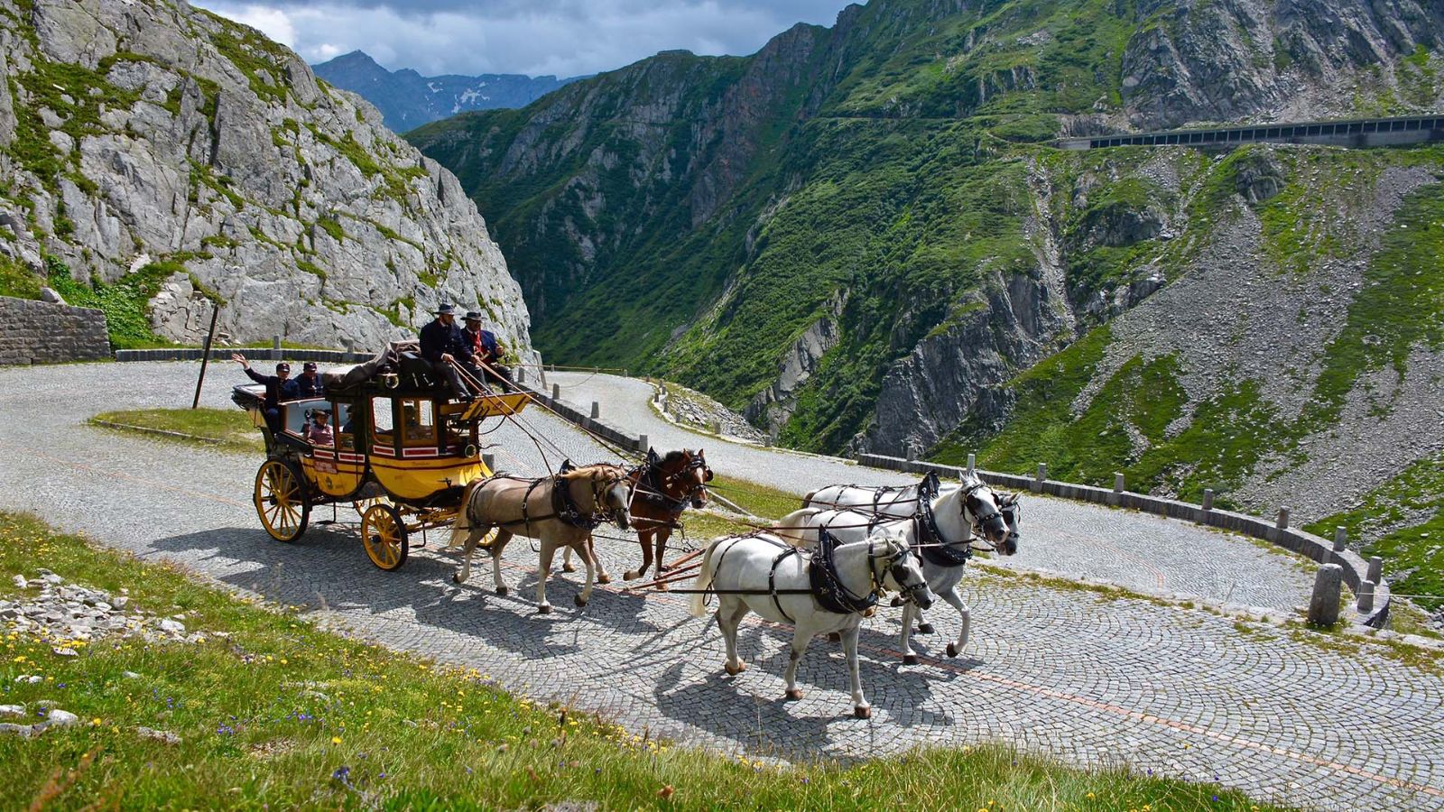 San Gottardo, la diligenza
