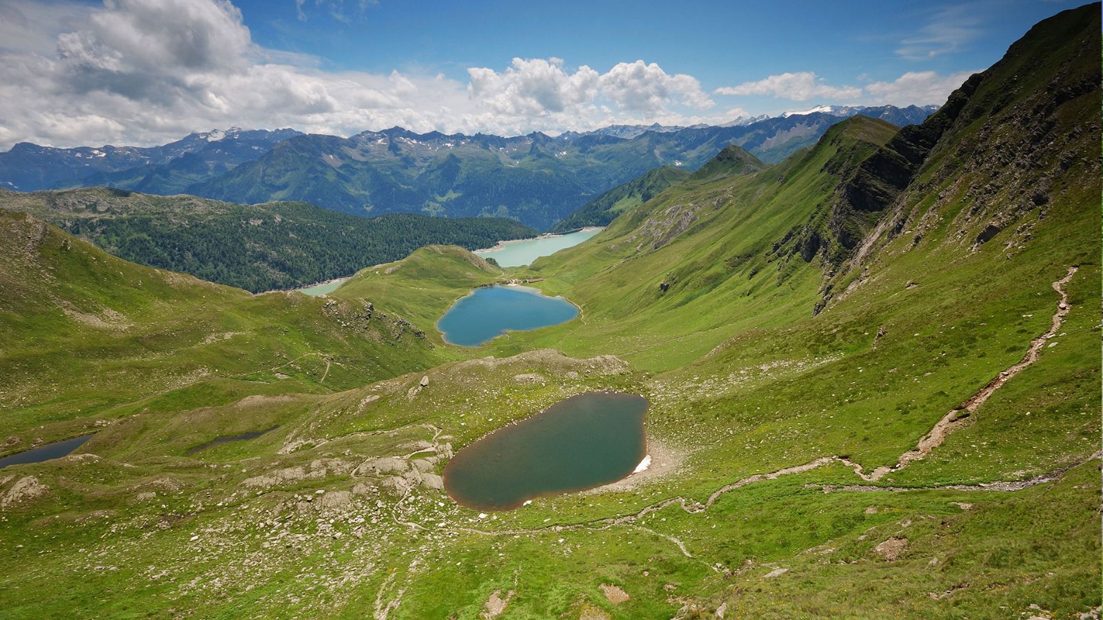 Drei Alpenperlen