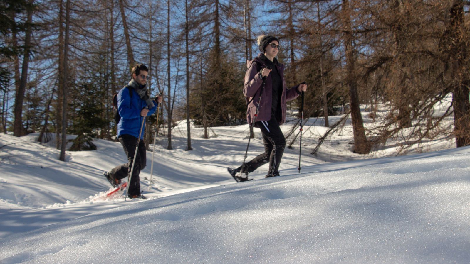 Snowshoeing in Cioss Prato, Bedretto Valley