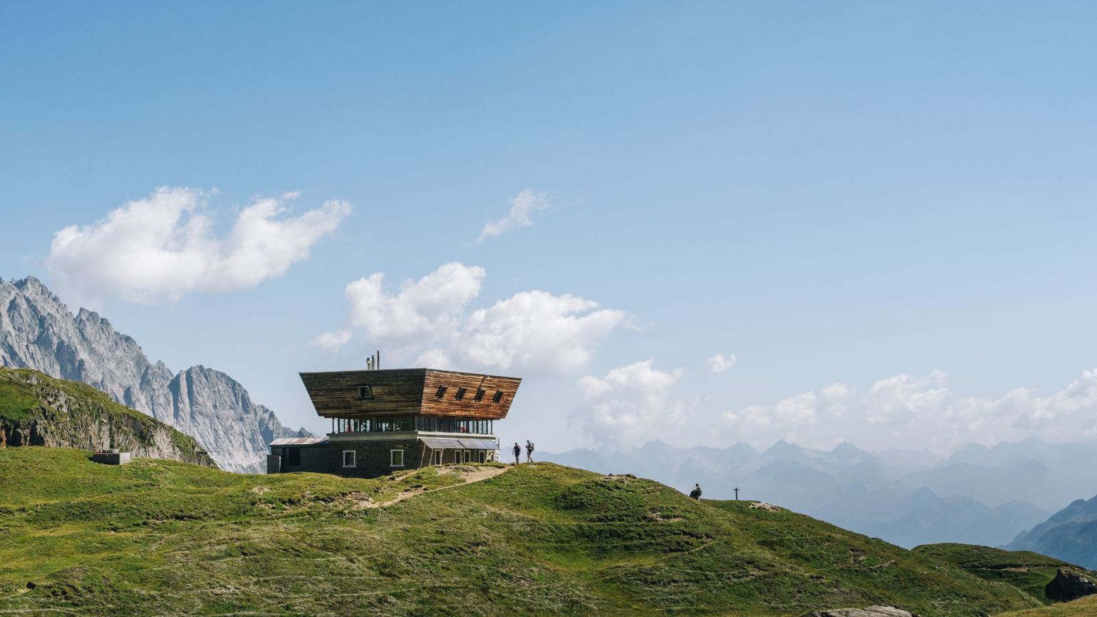Corno Gries Hut, the Alpine spaceship