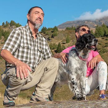 Yvonne et Loris Sonzogni, gardiens de cabane passionnés