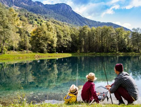 Fishing in Audan Lakes