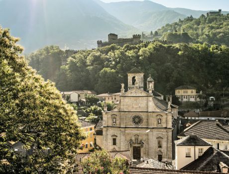 Church Colleggiata and castles