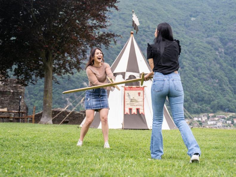 Image 2 - Medieval entertainment at the Fortress of Bellinzona 
