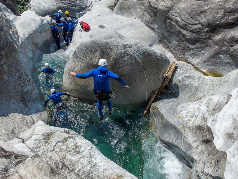 Image 5 - Ticino Adventures  - canyoning