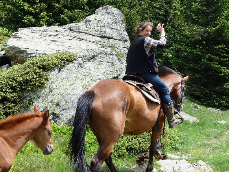 Image 1 - Randonnées à cheval sur l'alpage